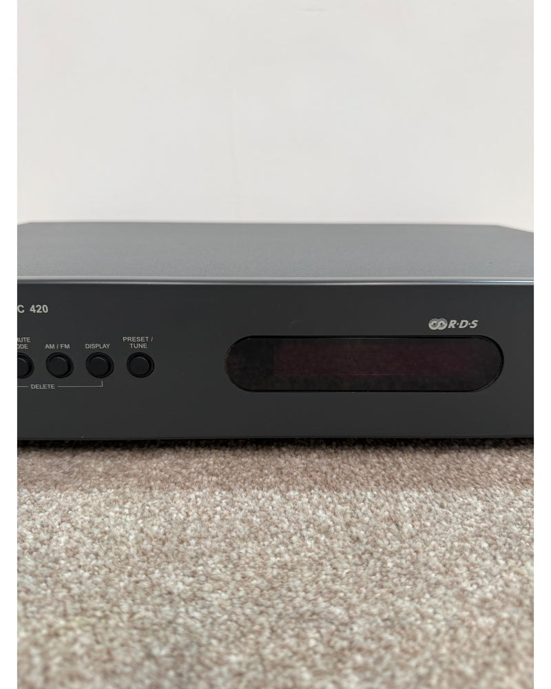 NAD C 420 - Hi-Fi Tuner - Black - Very Good w/ remote_control - image 3