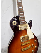 Vintage Reissued V100TSB Tobacco Sunburst Electric Guitar - Classic Design - Good - Image 15