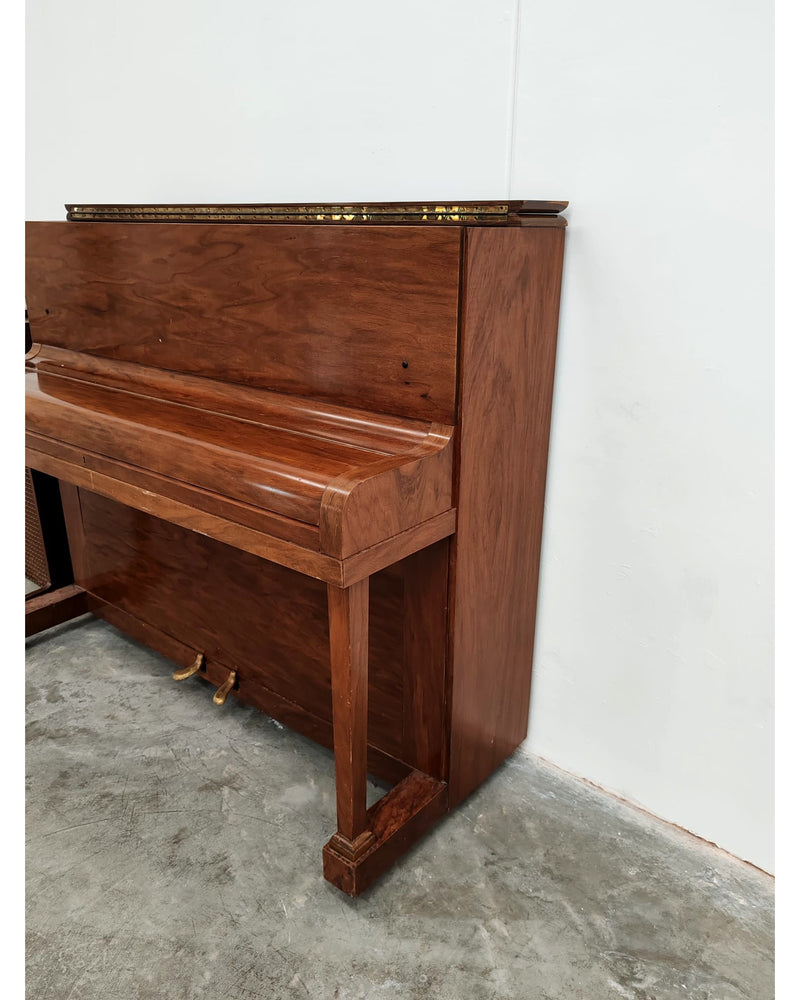 Danemann - Upright Piano - Walnut Upright Piano - Elegant Finish - Very Good - Image 12
