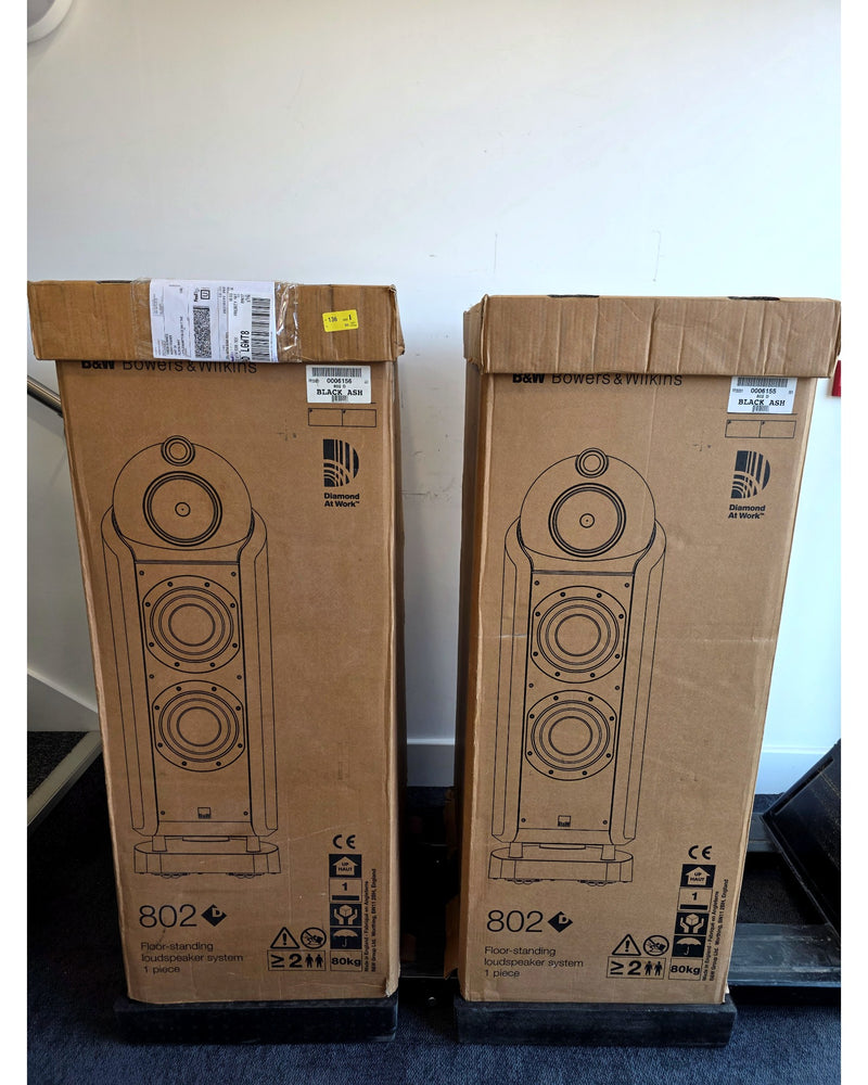 Bowers & Wilkins 802 D - Hi-Fi Speaker - Black Ash - Excellent w/ Original Box - image 9