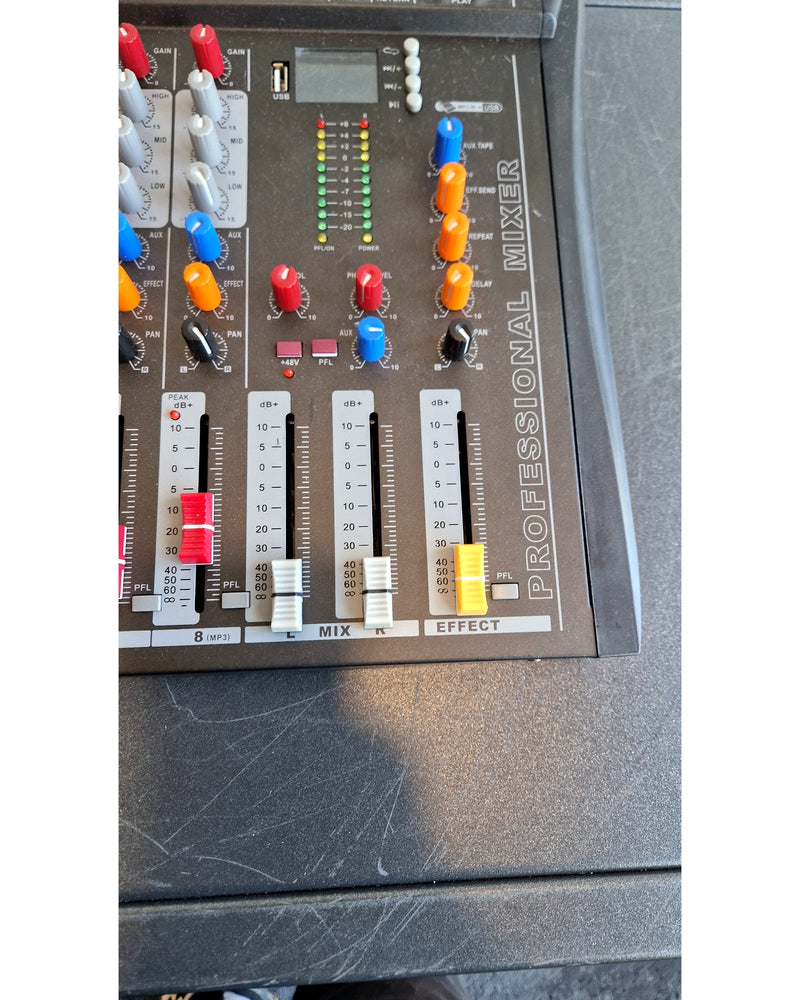 GMUME 8 Channel Professional Mixer - Mixer - Good - Image 13