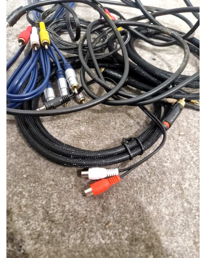 Job-lot OF Phono Cables - X7 – Phono Cable - Excellent - Image 10