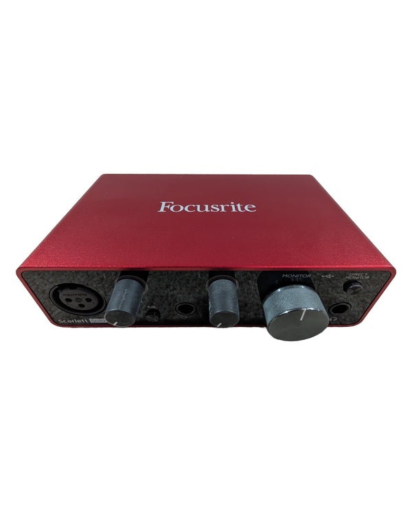 Focusrite Scarlett Solo (3rd Gen) - Audio Interface - Red And Black - Excellent