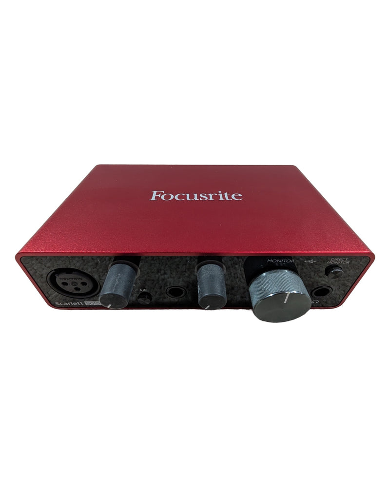Focusrite Scarlett Solo (3rd Gen) - Audio Interface - Red And Black - Excellent - image 1