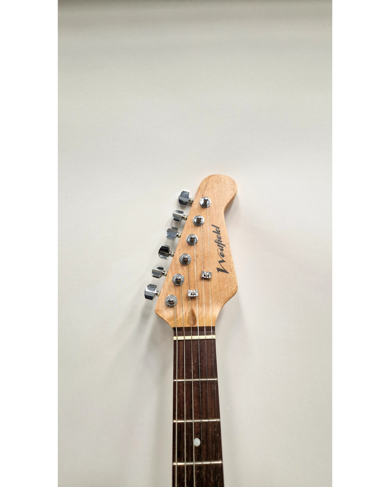 Westfield E1000 Strat - Electric Guitar - Sunburst - Excellent w/ Soft Case - image 13