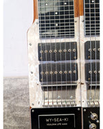 WY-SEA-KI Double Twin Neck Lap Steel Guitar 1960S - Dual Neck Design - Excellent w/ Hard Case - Image 5
