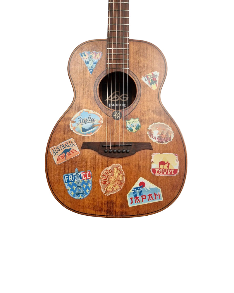 Lag Escapade-GTE - Electro-Acoustic Guitar - Like New w/ Soft Case - image 1