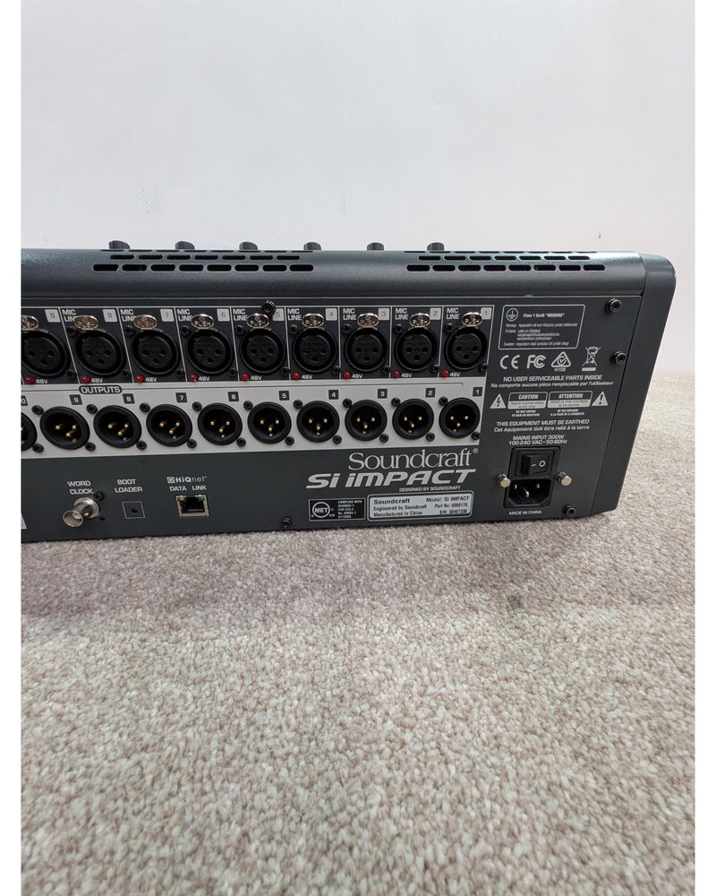 Soundcraft Si Impact - Mixer - Excellent w/ Soft Case - image 14
