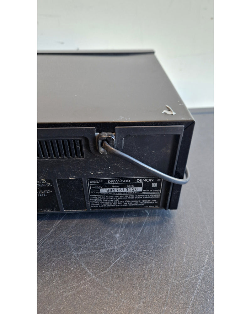 Denon DRW-580 - Cassette Deck - Fair - Image 14