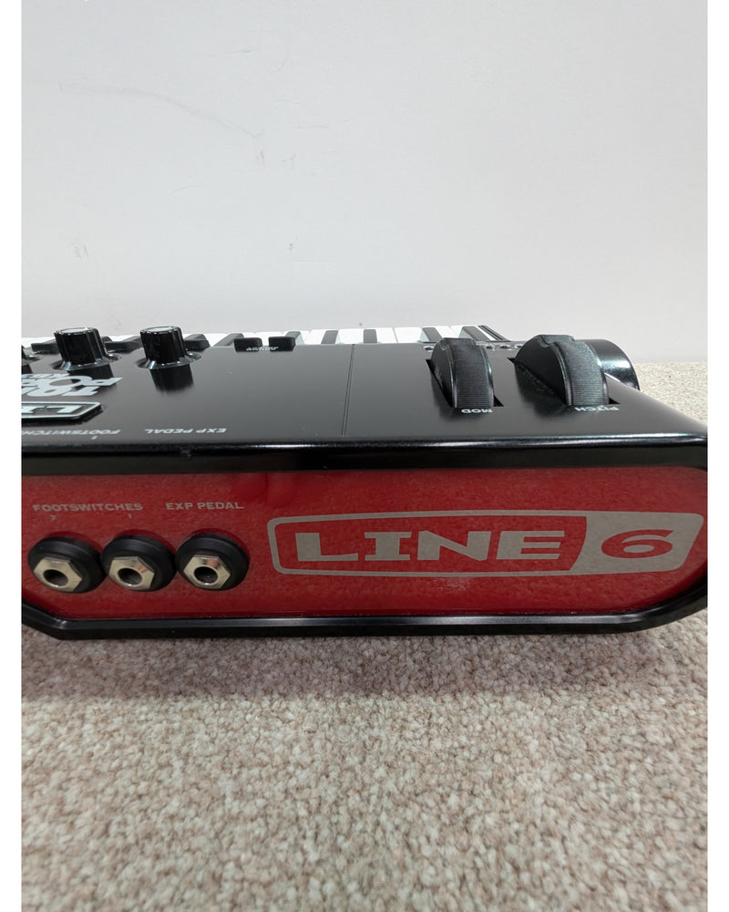 Line 6 TonePort KB37 - Audio Interface - Black/Red - Very Good - image 11