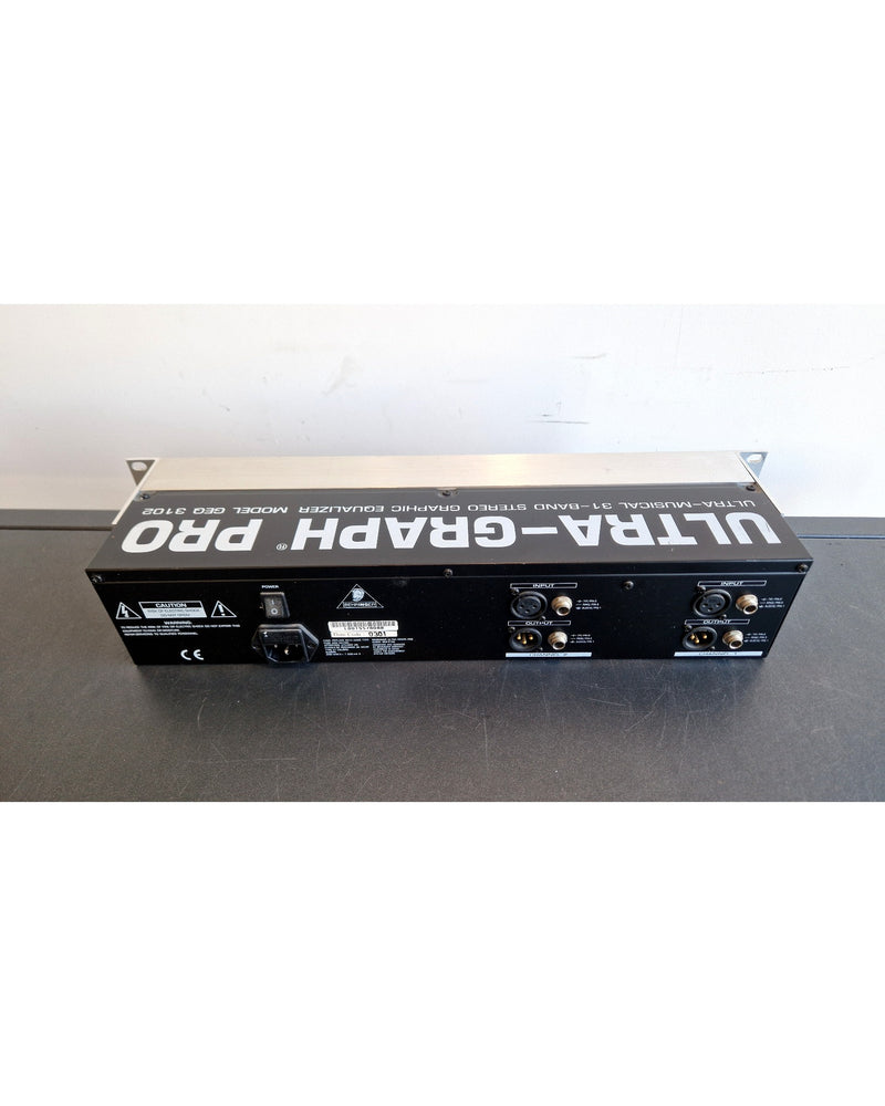 Behringer Ultragraph Pro GEQ 3102 - Equalisers - Good w/ Original Box & Manuals - Image 10