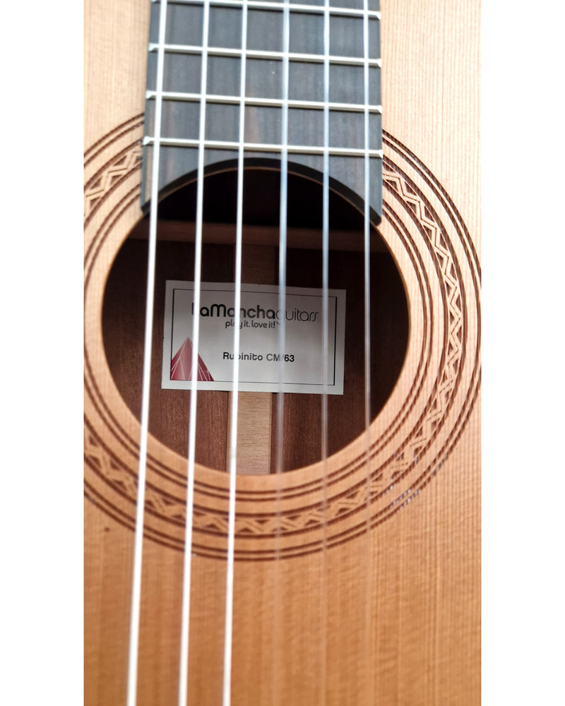 La Mancha Rubinito CM/63 - Classical Guitar - Natural - Excellent - image 3