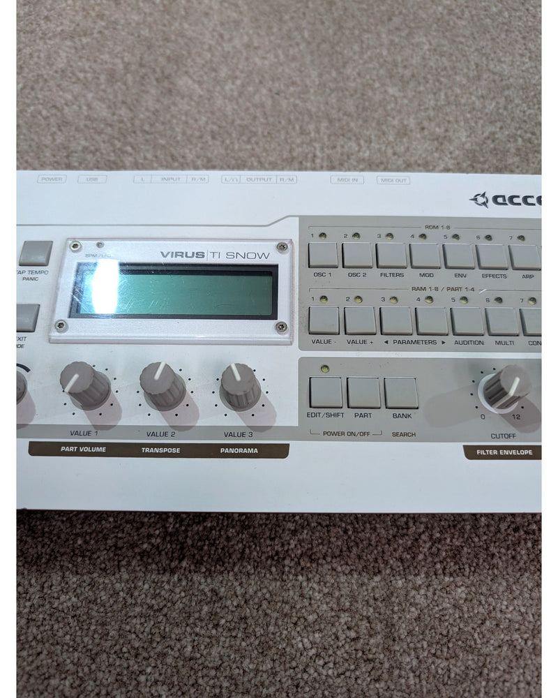 Access Virus TI Snow - Sound Module - White - Spares or Repair - image 13