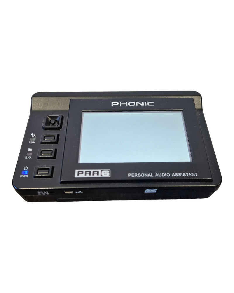 Phonic PAA6 Audio Analyzer - Professional Grade - Spares or Repair w/ Original Box & Power Supply - image 1