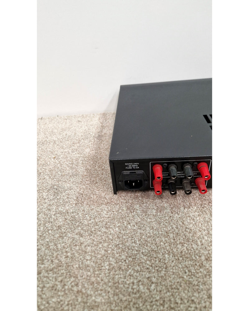 Audiolab 8000A - Hi-Fi Amplifier - Black - Fair w/ Manuals - image 2