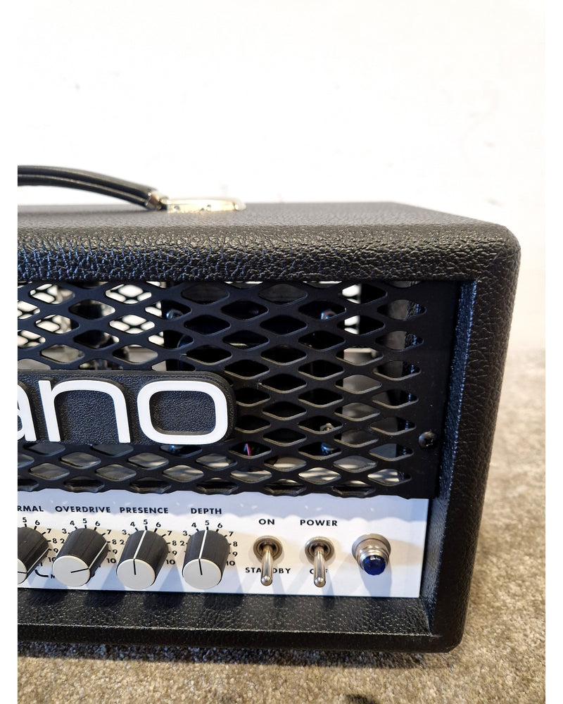 Soldano SLO-30 Head - Head - Black - Excellent w/ Original Box, Cables, Footswitch - Image 5