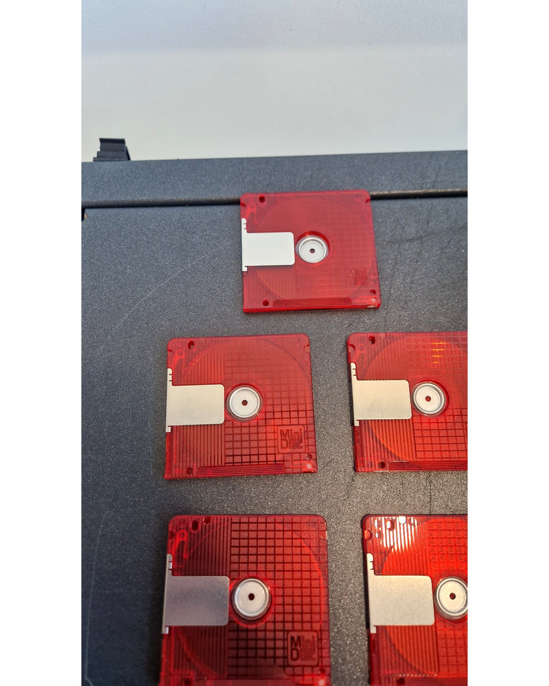 T Audio Traxdata Md 80 - Red X 5 – Minidisc - Excellent - Image 11