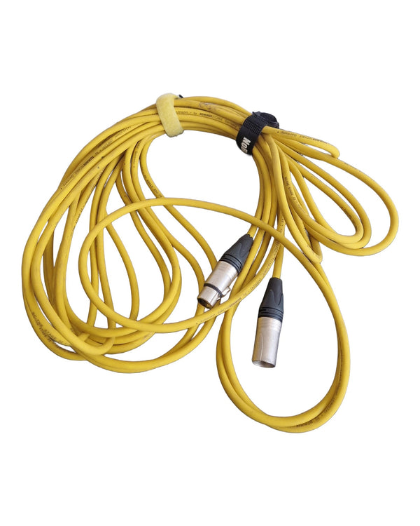 Sommer 25ft Microphone Cable - Yellow - Microphone Cable - Good