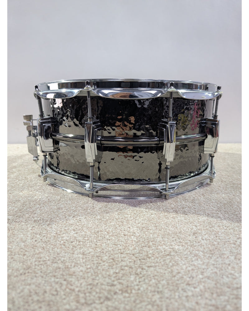 Ludwig Black Beauty Hammered 6.5" Snare - Acoustic Drum - Like New - image 10