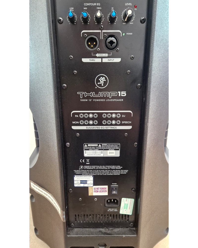 Mackie Thump 1000w 15 - PA Speakers - Fair - Image 11