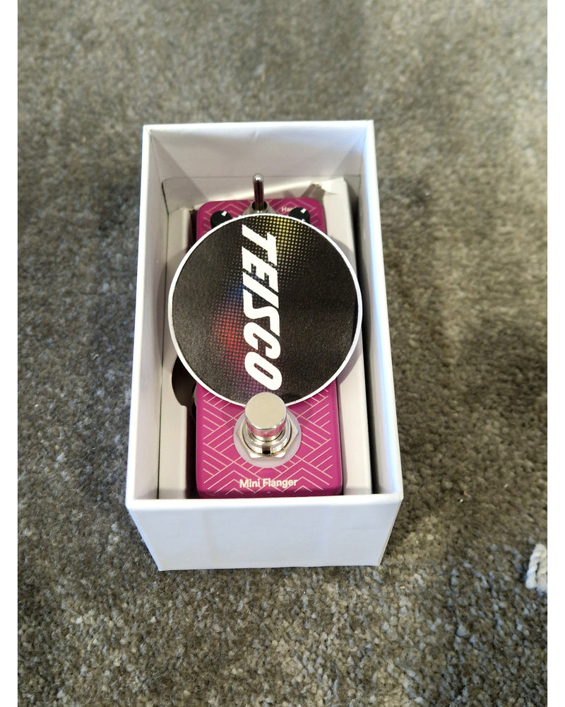 Teisco Mini Flanger - Effects Pedal - Purple - Excellent w/ Original Box - Image 4