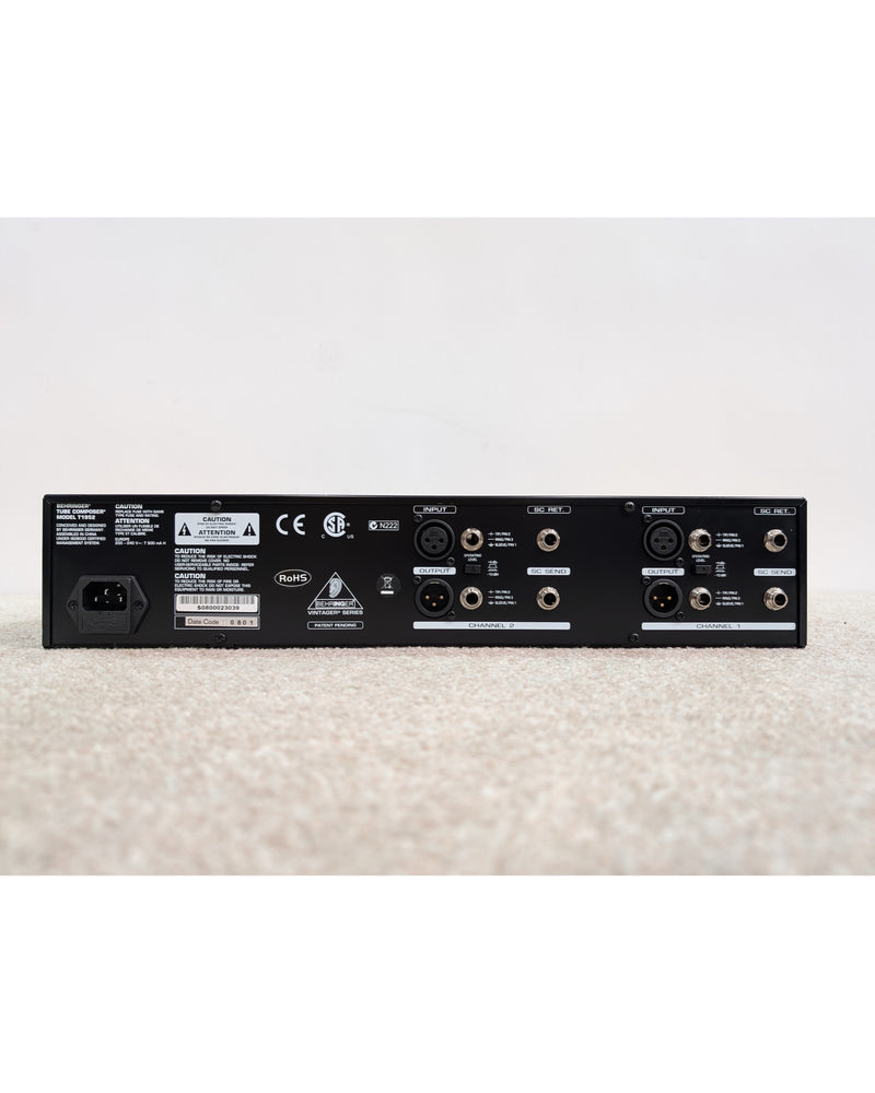 Behringer Tube Composer T1952 - Rack Effects - Silver - Excellent w/ Original Box & Manuals - image 8