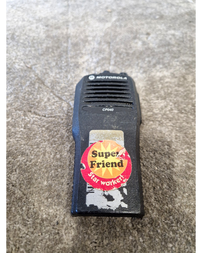 Motorola Cp040 Radio No Battery - Black – Radio - Fair - Image 10