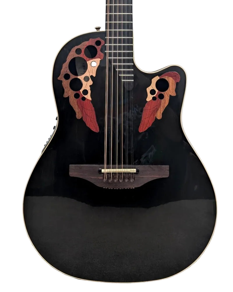 Ovation Adamas 1598 - Acoustic Guitar - Black - Excellent w/ Hard Case - image 1