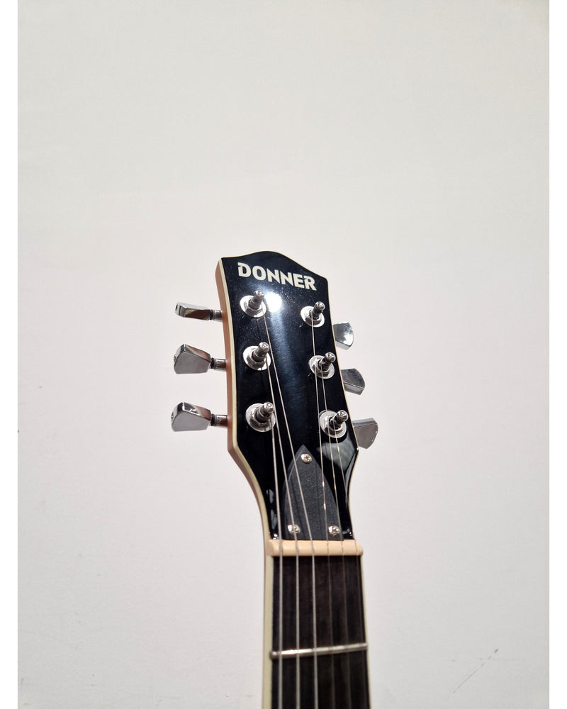 Donner LP - Electric Guitar - Black - Excellent w/ Original Box & Soft Case - Image 9