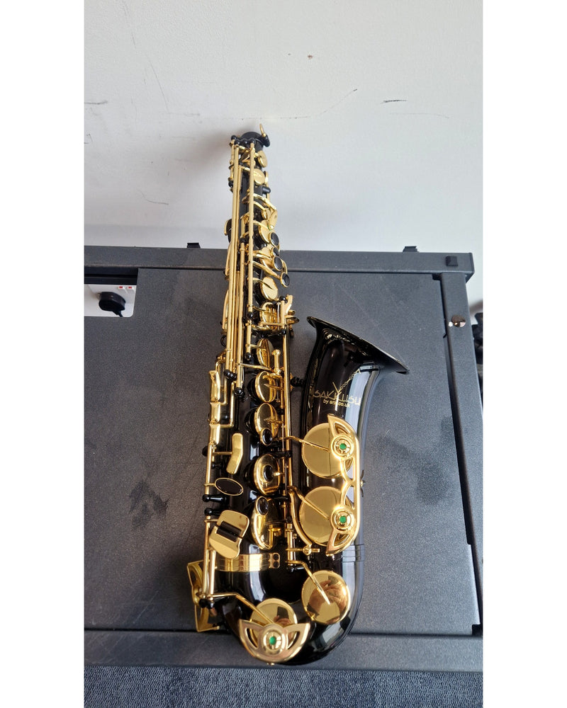 Sakkusu - Saxophone - Black Gold - Excellent w/ Hard Case - Image 5