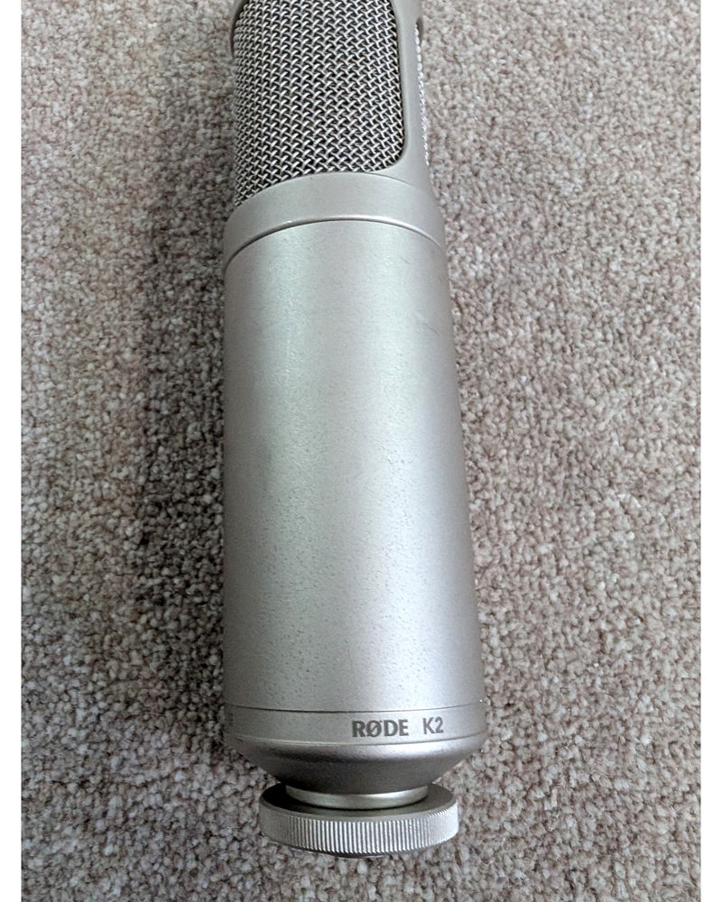 Rode K2 - Condenser Microphone - Silver - Very Good w/ Hard Case & Shock Mount - image 14