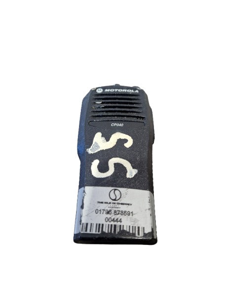 Motorola Cp040 Radio No Battery - Black – Radio - Fair