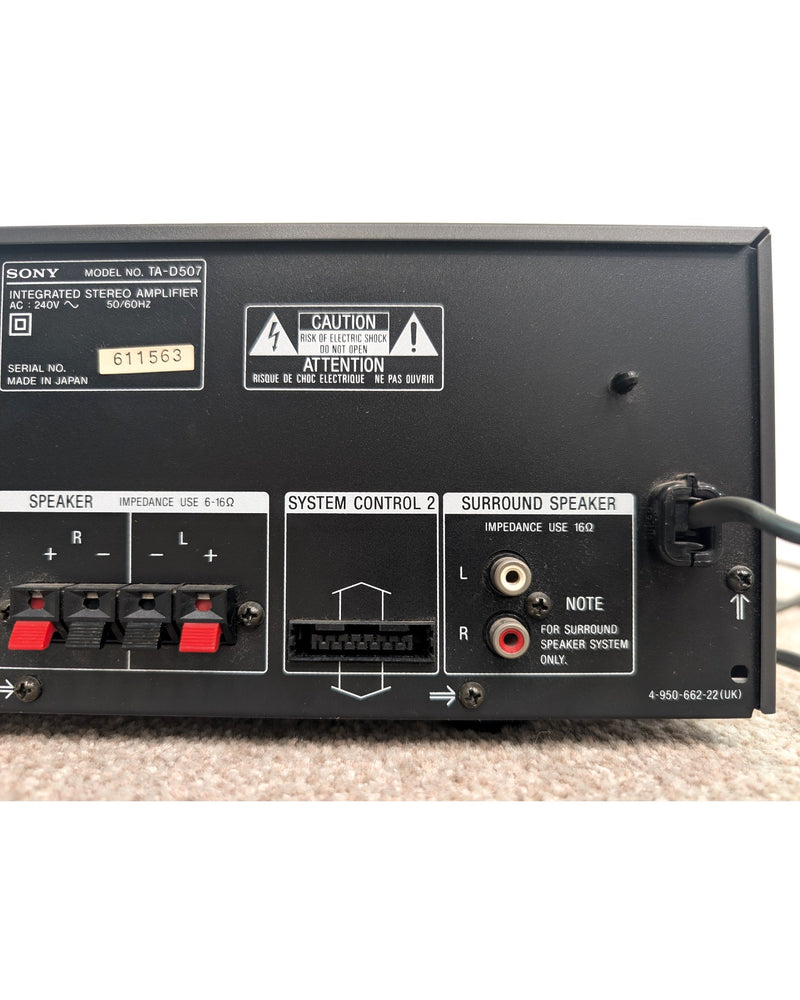 Sony LBT-D507 - Hi-Fi Amplifier - Excellent - image 9