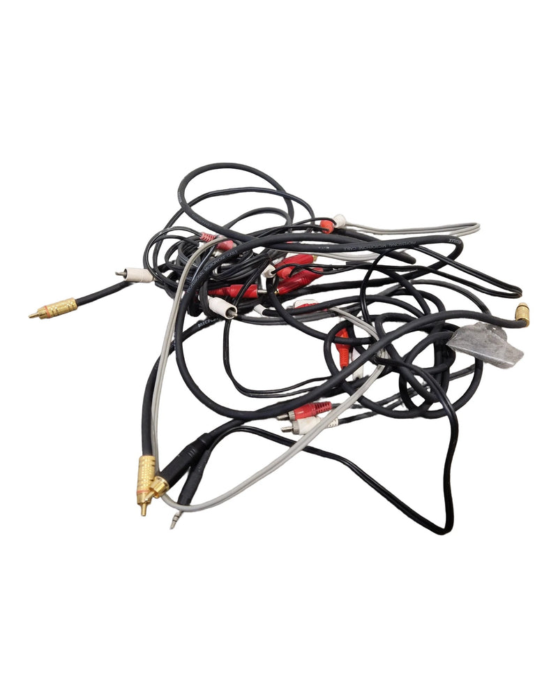Job-lot Of Phono Cables - X7 - Phono Cable - Good - image 1