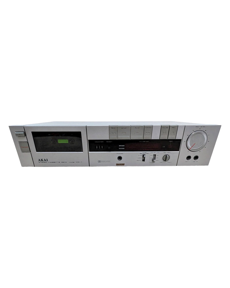 Akai HX-1 - Cassette Deck - Silver - Good - image 1