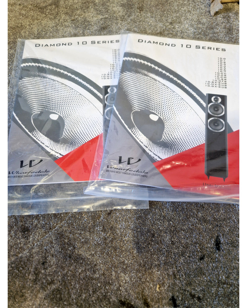 Wharfedale Diamond 10.7 - Hi-Fi Speakers - Pair - Wood Finish - Excellent w/ Original Box & Manuals - Image 3