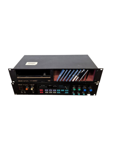 Akai S612 with MD280 - Audio Sampler - Good w/ Manuals