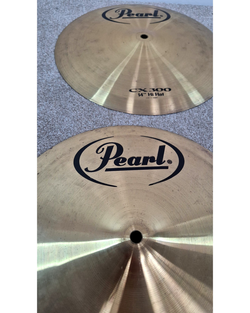 Pearl CX-300 14'' Hi-Hat Pair - Cymbals - Good - image 7