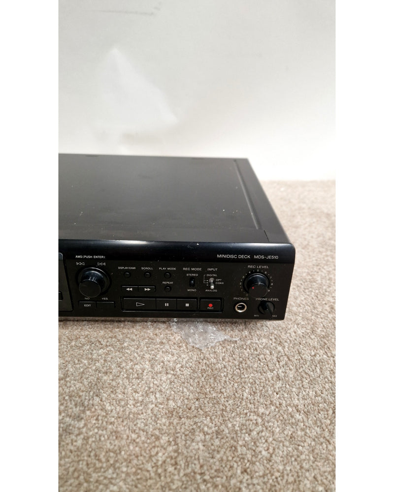 SONY Minidisc Deck MDS-JE510 - Good - image 2
