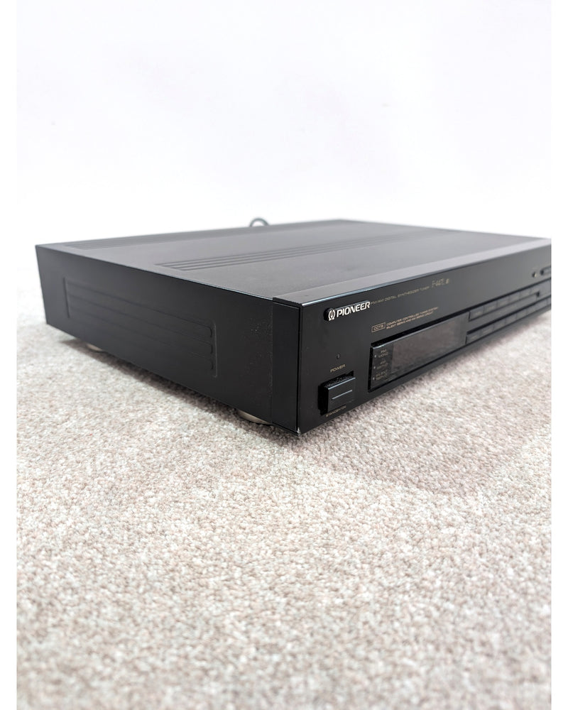 Pioneer F-447 - Hi-Fi Tuner - Black - Very Good w/ Manuals - image 2