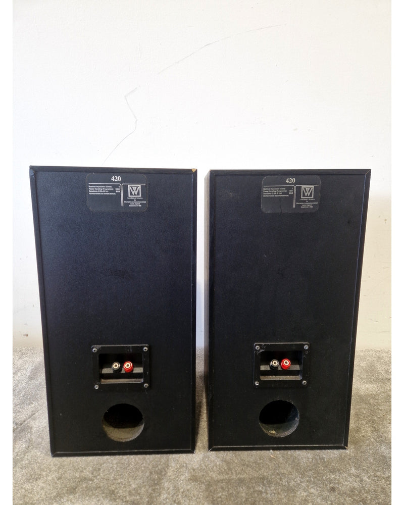 Wharfedale 420 - Hi-Fi Speakers - Pair - Black - Good - Image 10