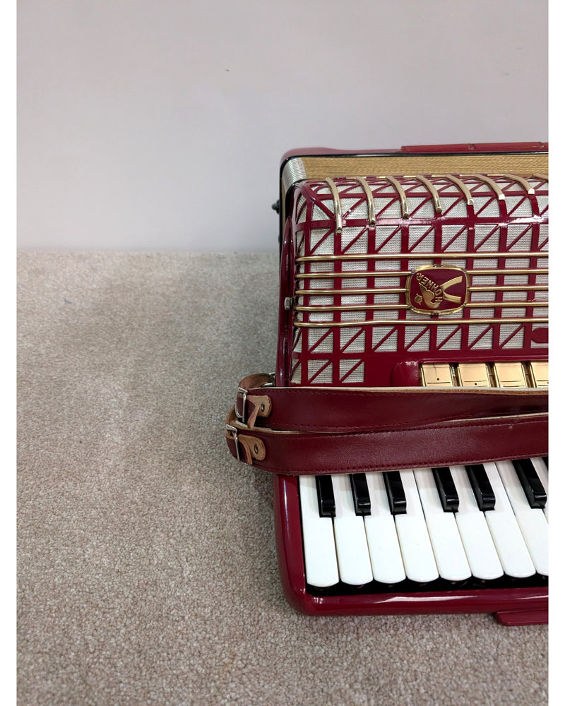 Hohner Atlantic IV Deluxe - Accordion - Red - Fair - image 4