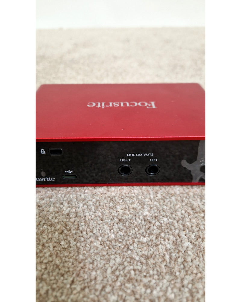 Focusrite Scarlett Solo - Audio Interface - Red - Excellent - image 9