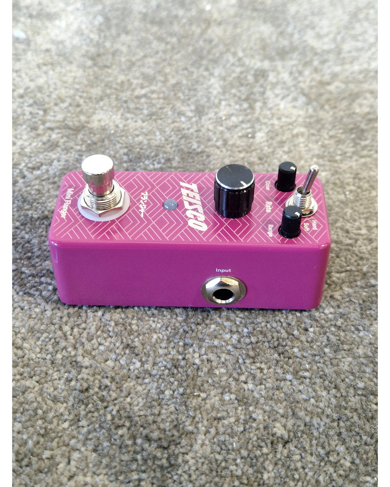 Teisco Mini Flanger - Effects Pedal - Purple - Excellent w/ Original Box - Image 9