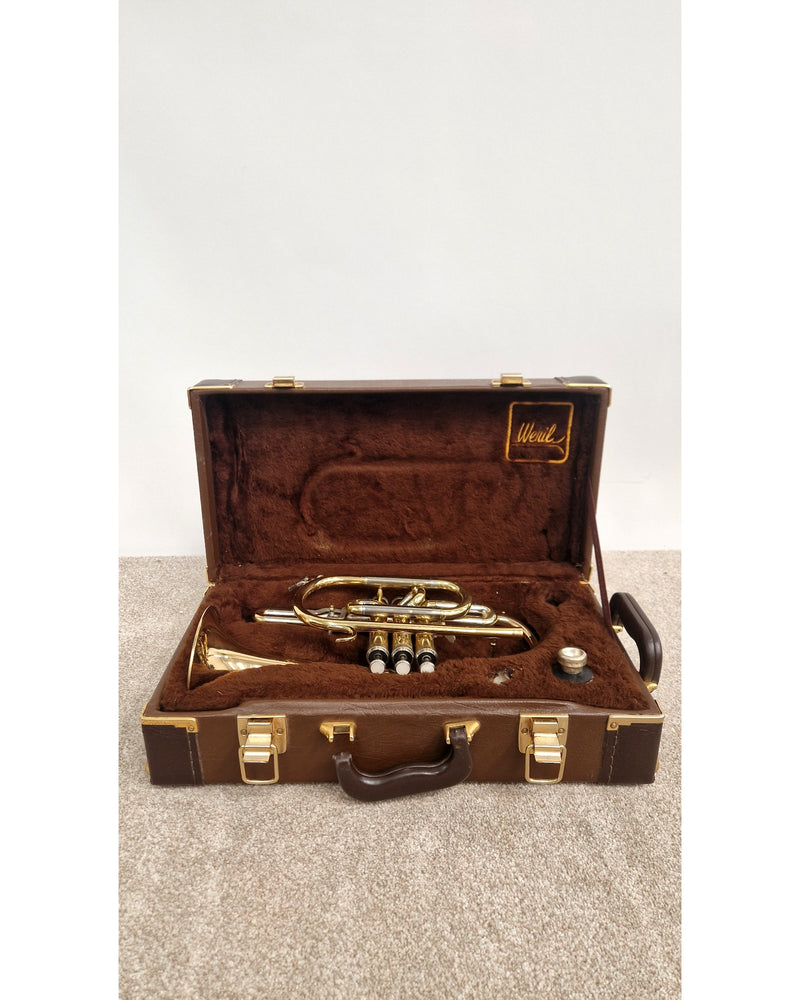 Weril Regium Cornet - Trumpets & Cornets - Very Good w/ Hard Case - image 3