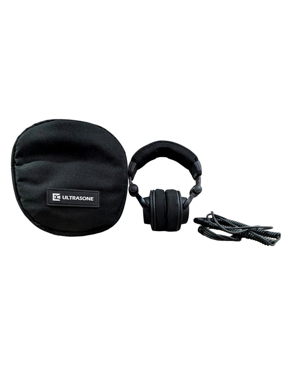 Ultrasone Signature PURE BLACK - Headphones - Black - Like New w/ Original Box & Soft Case
