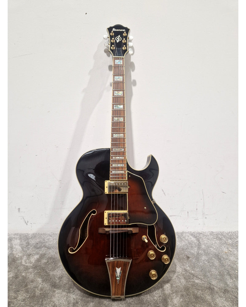 Ibanez Artcore AK95 Dvs 12 01 - Dark Walnut Hollow Body Guitar - Classic Jazz Tone - Good - Image 2