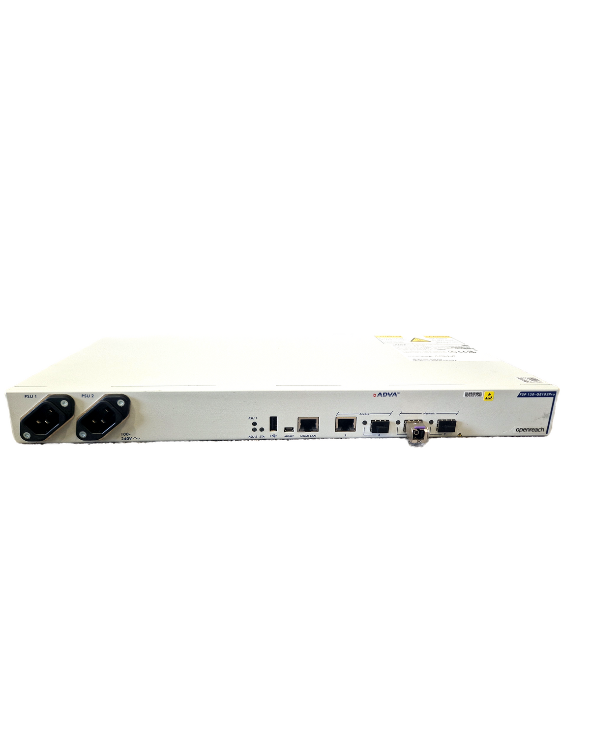 ADVA Openreach FSP 150-GE102Pro Network Demarcation Device – Carrier Ethernet - Good