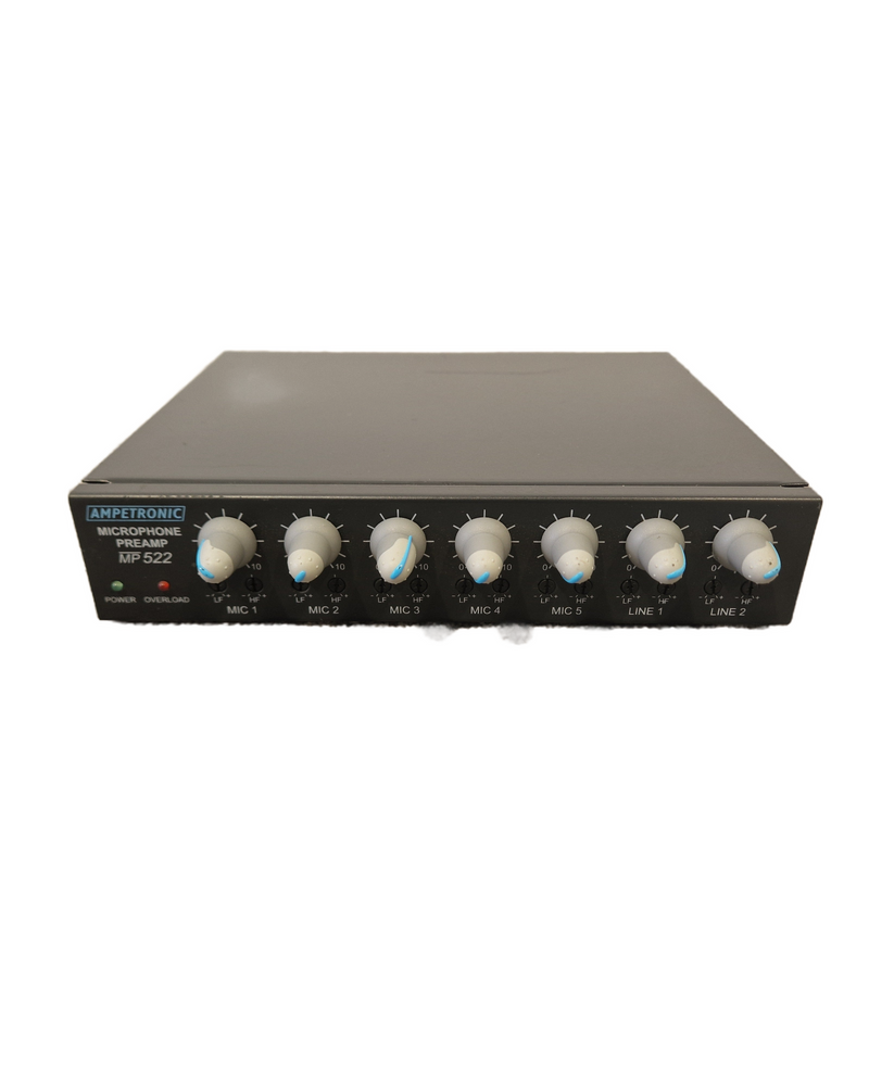 Ampetronic MP 522 Mic Preamp – Low-Noise Mono – Very Good - Image 1