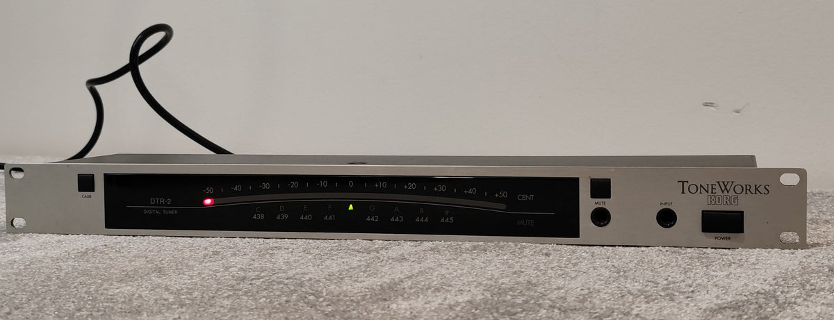 Korg DTR-2 Rack Mount Digital Guitar Tuner